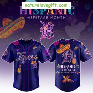 Detroit Tigers Hispanic Heritage Celebrations 2025 Baseball Jersey