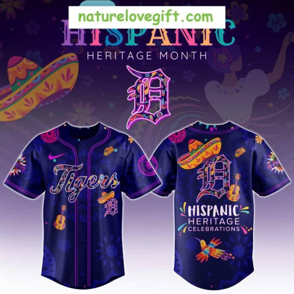Detroit Tigers Hispanic Heritage Celebrations 2025 Baseball Jersey