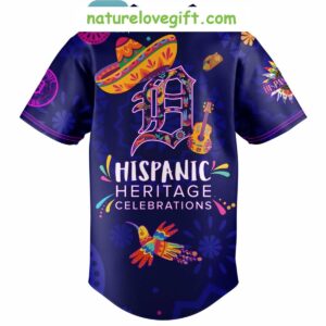 Detroit Tigers Hispanic Heritage Celebrations 2025 Baseball Jersey