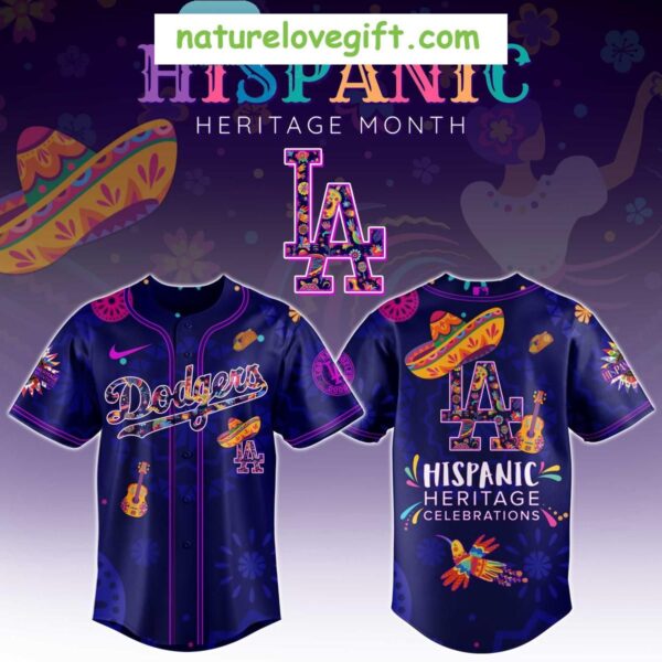 Los Angeles Dodgers Hispanic Heritage Celebrations MLB Baseball Jersey