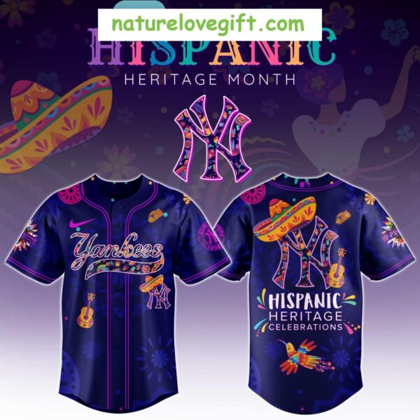 New York Yankees Hispanic Heritage Celebrations MLB Baseball Jersey