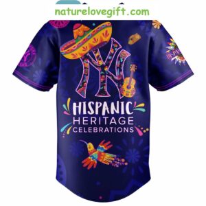 New York Yankees Hispanic Heritage Celebrations 2025 Baseball Jersey