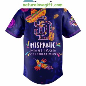 San Diego Padres Hispanic Heritage Celebrations 2025 Baseball Jersey