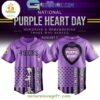 San Francisco 49ers Purple Heart Day 2025 MLB Baseball Jersey Gift for Fans