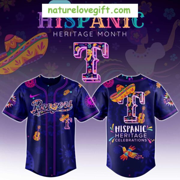 Texas Rangers Hispanic Heritage Celebrations MLB Baseball Jersey
