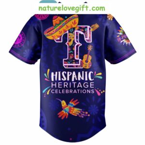 Texas Rangers Hispanic Heritage Celebrations 2025 Baseball Jersey