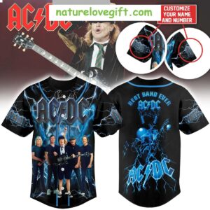ACDC Band 2025 Baseball Jersey Best Band Ever Fan Apparel