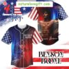 Benson Boone Tour Baseball Jersey American Heart 4th Of July
