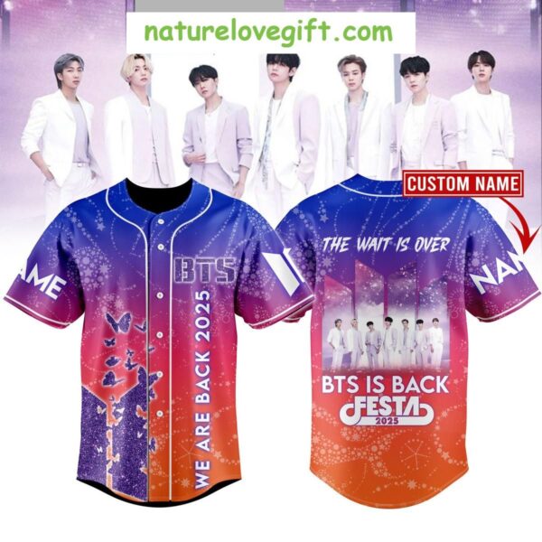 BTS Festa 2025 Baseball Jersey Back Is Here