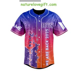 BTS Is Back Festa 2025 Baseball Jersey
