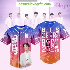 BTS J-Hope 2025 Festa Baseball Jersey We Are Back