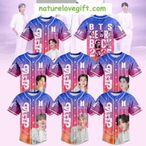 BTS We Are Back Festa 2025 Baseball Jersey