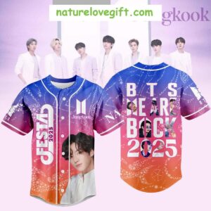 BTS Jungkook 2025 Festa Baseball Jersey We Are Back