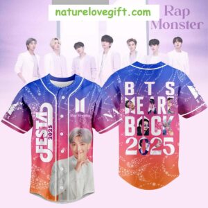 BTS RM 2025 Festa Baseball Jersey We Are Back