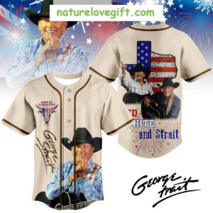 Country Music George Strait King Baseball Jersey
