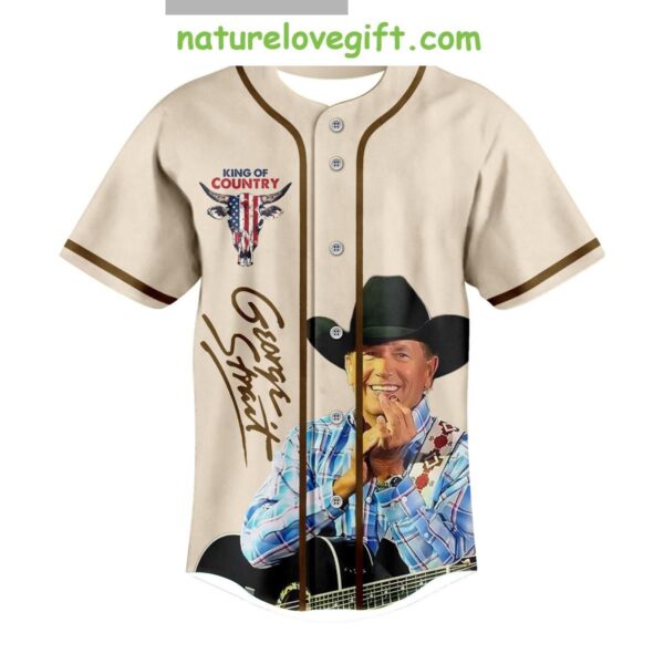Country Music George Strait King Baseball Jersey