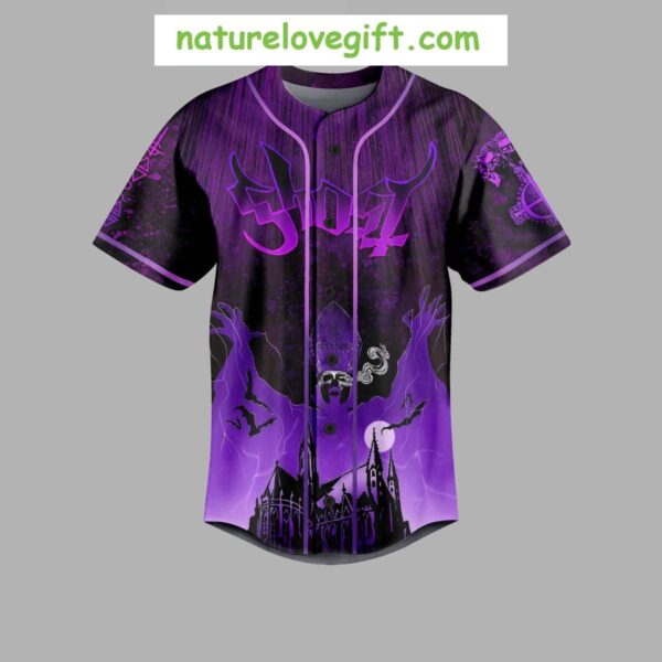 Personalized Baseball Jersey Ghost Done Crying Over You