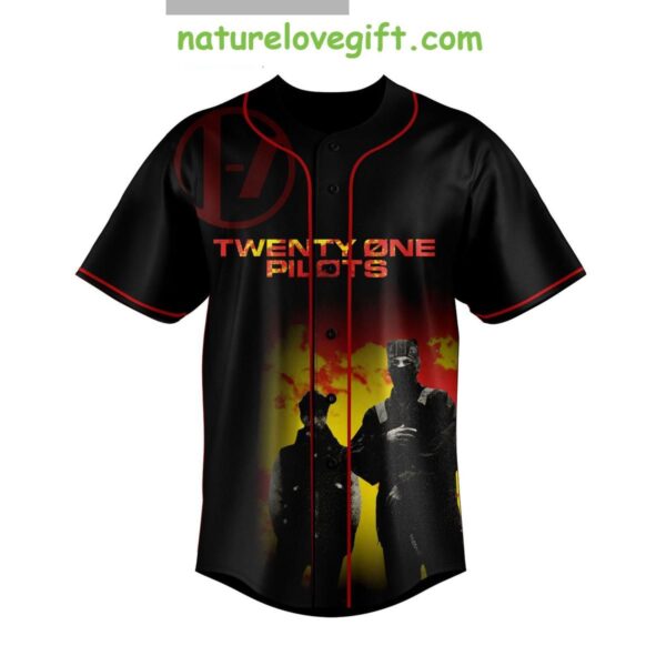 Twenty One Pilots Baseball Jersey Dark Still Here So Am I