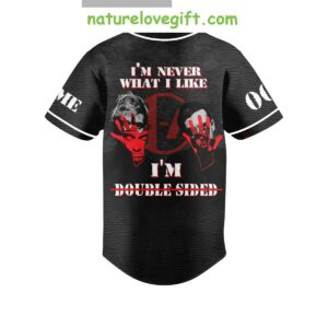 Twenty One Pilots Im Never What I Kike Im Double Sided Personalized Baseball Jersey 3