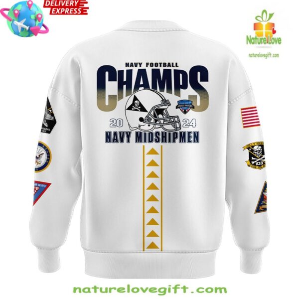 2025 Navy Midshipmen Armed Forces Bowl Champs Sweatshirt
