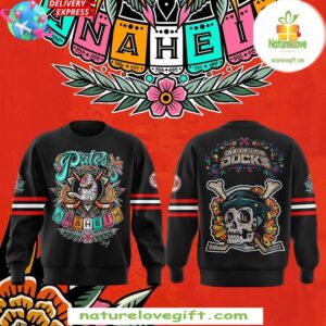 Anaheim Ducks Sweatshirt Patos Special Edition Hockey Fan Apparel