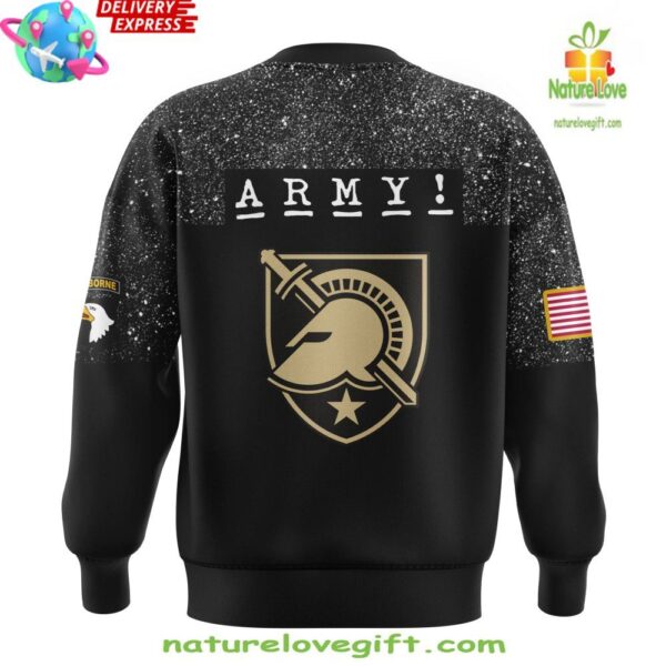 Army Black Knights Spartan Bastogne Sweatshirt Military Apparel