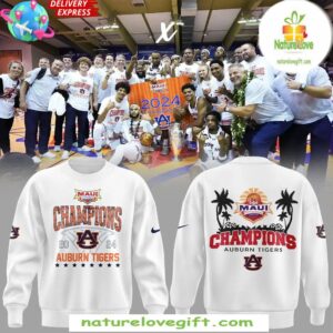 Auburn Tigers 2025 Maui Invitational Champions Sweatshirt