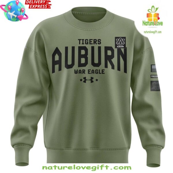 Auburn Tigers Hugh Freeze War Eagle Sweatshirt
