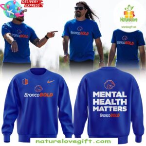 Boise State Broncos 2025 Mental Health Matters Sweatshirt