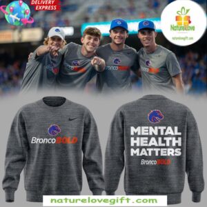 Boise State Broncos Mental Health Matters 2025 Sweatshirt