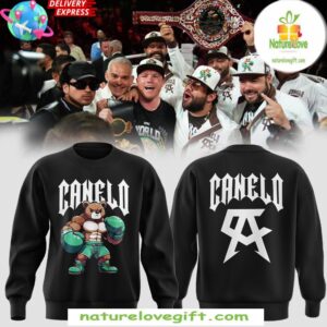 Canelo Boxing Bear Black Sweatshirt Limited Edition