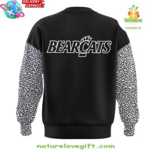 Cincinnati Bearcats Black Cat Alternate Uniform Edition Sweatshirt