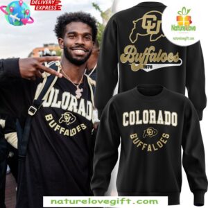 Colorado Buffaloes 2025 Black Sweatshirt Special Edition
