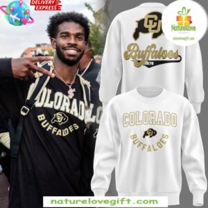 Colorado Buffaloes 2025 White Sweatshirt Special Edition