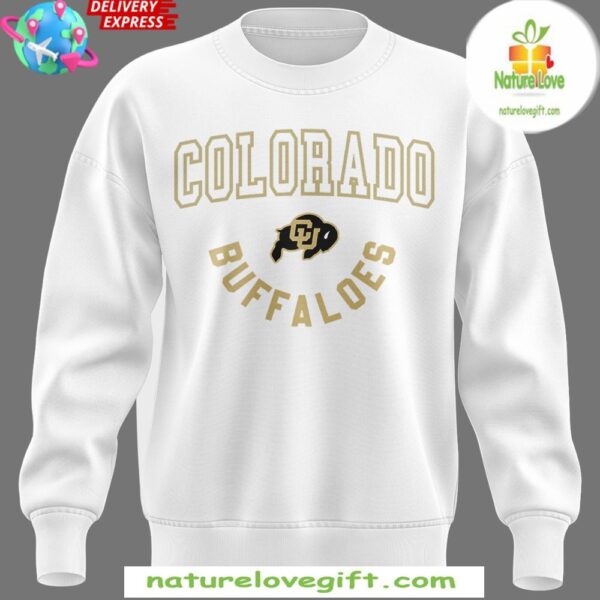 Colorado Buffaloes 2025 White Sweatshirt Special Edition