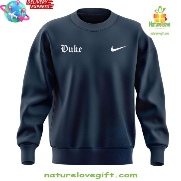 Duke Basketball Chris Coach Navy Sweatshirt for Men