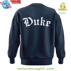 Duke Mens Basketball Coach Chris Special Navy Sweatshirt