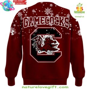 South Carolina Gamecocks Snowflake Christmas Edition Sweatshirt