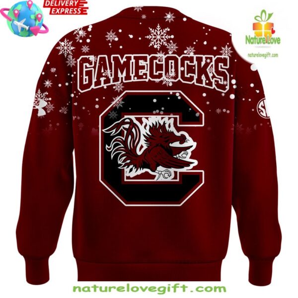 Gamecocks Sweatshirt South Carolina Snowflake Christmas Edition