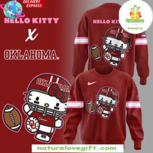Hello Kitty Oklahoma Sooners Sweatshirt Special Edition