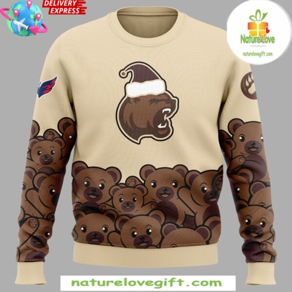 Hershey Bears Christmas Sweatshirt Holiday Fan Gift