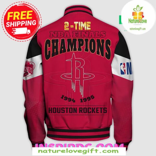 Houston Rockets Champions Varsity Jacket NBA Fan Gear