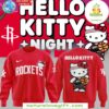 Houston Rockets Hello Kitty Red Sweatshirt Night Edition