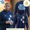 Hubert Davis North Carolina Tar Heels Sweatshirt Coach Special