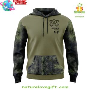 Auburn Tiger Coach Hugh Freeze Special Camo Hoodie