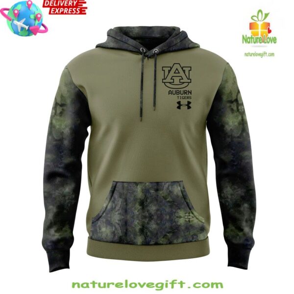 Hugh Freeze Auburn Tigers Camo Hoodie Football Fan Gear