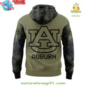 Auburn Tiger Coach Hugh Freeze Special Camo Hoodie