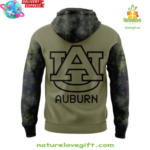 Hugh Freeze Auburn Tigers Camo Hoodie Football Fan Gear
