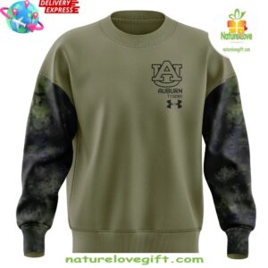 Auburn Tiger Coach Hugh Freeze Special Camo Sweatshirt