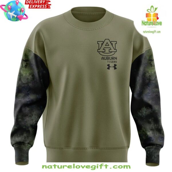 Hugh Freeze Auburn Tigers Camo Sweatshirt Football Coach Apparel